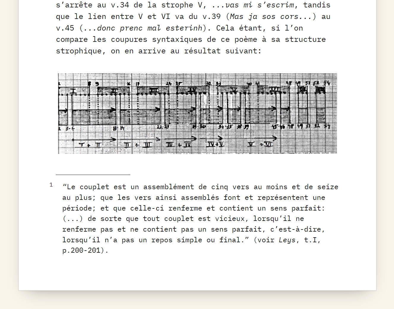 The same drawing reproduced in the facsimile view.